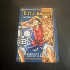 【非売品】お台場冒険王 ワンピース プレミアム乗船証 ルフィ　カード　2004 ワンピース お台場冒険王 2004 パスポート - メルカリ