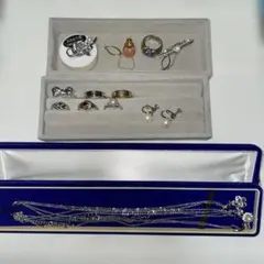 ゆ*じ様 遺品整理 指輪 タイピン イヤリング ネックレス ゴールド シルバー刻