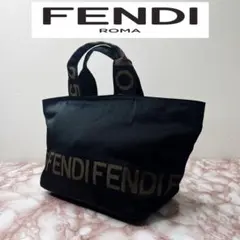 極美品 FENDI フェンディ ハンドバッグ ロゴライン S8078 - メルカリ