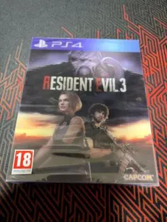 PS4 バイオハザードRE3 レンチキュラーケースエディション。レア！