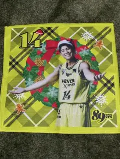 仙台89ers 杉浦佑成選手 クリスマスミニハンドタオル