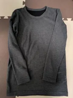 シン・ホッとするインナー 極ホット長袖クルーネック　ワークマン　グレー　M