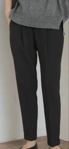 アーバンリサーチドアーズ ストレッチテーパードイージーパンツ ブラック M