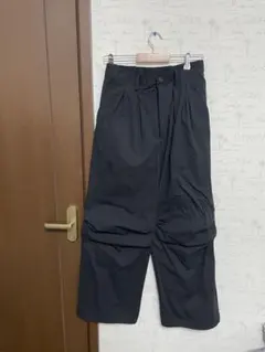 Parts Lab パーツラボ　ヘリンボーンタックボリュームパンツ