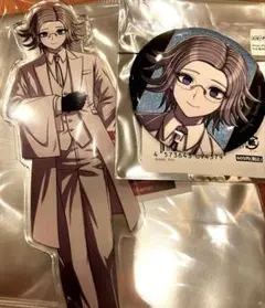 ハンドレッドライン　蒼月　アクスタ　缶バッジ　セット