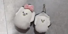 つぶらな瞳の和食屋 牡蠣 ベイビー 赤ちゃん ぬいぐるみ 2点セット