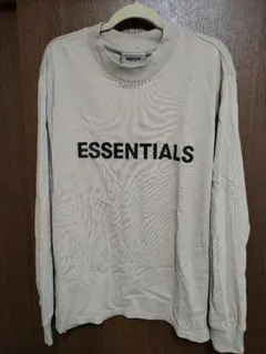 ESSENTIALS 長袖カットソー ベージュ