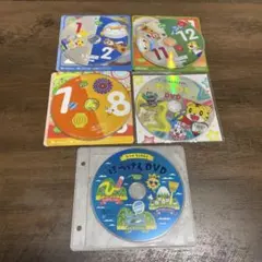 こどもちゃれんじ　すてっぷ　DVD 5枚セット