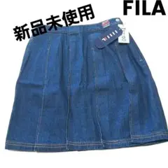 タグ付き新品　FILA フィラ　インディゴ　スカート　子供服　デニム