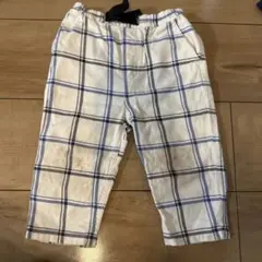 チェック柄パンツ 95cm未満