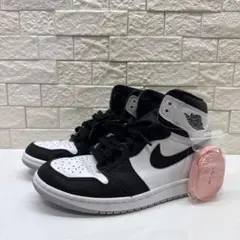 S00888 NIKE ナイキ aj1 エアジョーダン1 白黒 ストリート