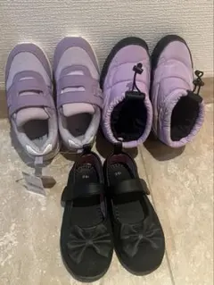 19.0の靴3足まとめ売り　セレモニー用　新品未使用スニーカー　冬ショートブーツ