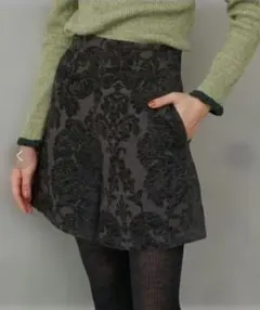 unitage 起毛ジャガードショートパンツ　ユニテージ