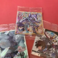 ガンダム シールウエハース Vol.4 ニャアン MG4-25 UR　他2枚