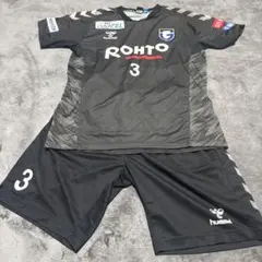 ガンバ大阪 hummel 選手支給品 トレーニング上下セット 3 M-L