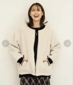 冬 フリースジャケット