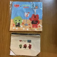 ALVARK TOKYO ガチャピン・ムック コラボグッズ2点セット