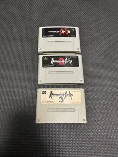 スーパーファミコン ソフト 3本セット （ロマンシングサガ 1・2・3）