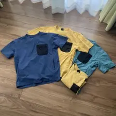ポケット付きTシャツ 3枚セット