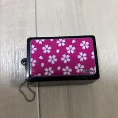 SANKYO Bisty 激アツ柄 激熱音 プッシュボタンマスコット 桜柄