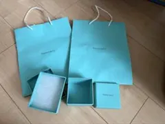 ティファニー　空箱ショッパーセット
