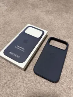 【純正】MagSafe対応iPhone 17Pro テックウーブンケース ブルー