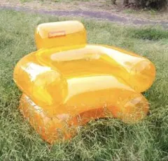 Supreme Inflatable Chair オレンジ 浮き輪 - メルカリ