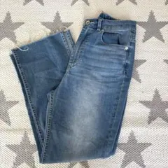 LEPSIM レプシィム スリットフレアデニムパンツ Sサイズ ブルー