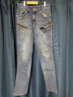 BURTLE バートル 5002 デニムカーゴパンツ