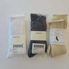 肉厚　ADAM ET ROPE他　ソックス Mサイズ