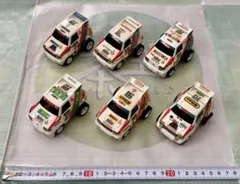 ミツワモデル プルバック式 ミッドレーサーシリーズ 組立て済み ５点セット ミツワモデル プルバック式 ミッドレーサーシリーズ 組立て済み 9点