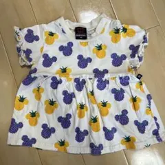 BABYDOLL ミッキー フルーツ柄 Tシャツ 80cm