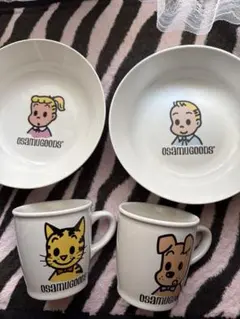 OSAMU GOODS マグカップ プレート 4点セットのサムネイル