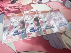 ホロカ　百鬼あやめ　1st P プロモ　ホイル　4枚