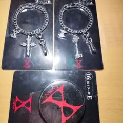 XJAPAN 一番くじ バッグチャーム A Bバージョン　 缶ミラーセット