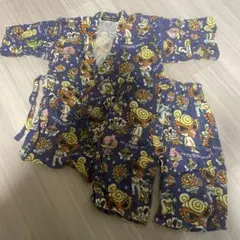 美品 ヒステリックミニ ベビー 甚平 80 グレー 祭り 花火 - メルカリ