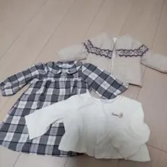 familiar baby GAP セット ワンピース カーディガン