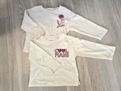ZARA Baby 86 長袖バックプリントTシャツ 2セット