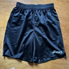 asics アシックス ジュニアゲームパンツ 160 ブラック