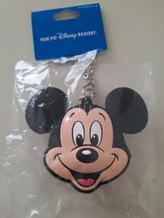 【新品】東京ディズニーランド　バッグチャームケース付き　ミッキー