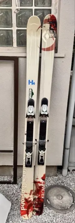 Black Diamondファット板 175cm ＋MARKER ビンディング