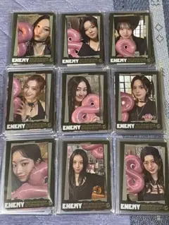 TWICE ENEMY JYP特典 フォトカード9枚セット コンプセット