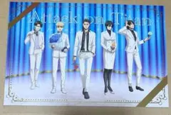 進撃の巨人　リヴァイ　エレン　ハンジ　カラオケの鉄人　カラ鉄　ポストカード