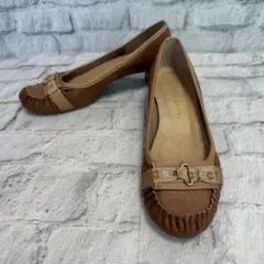 JELLY BEANS ブラウンカラーローファーパンプス 23cm