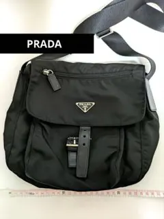 PRADA ブラック ショルダーバッグ