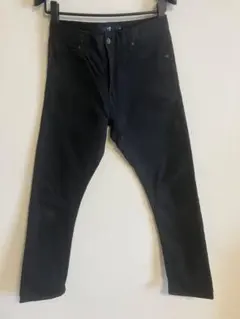 ships colors ブラックデニム　薄手　サイズM