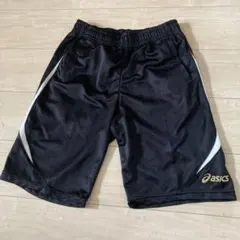 asics ブラックショートパンツ M