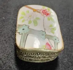 N406、骨董品中国美術豪華な中国 金彩花瓶美品