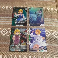 る*り様 機動戦士ガンダムアーセナルベース ステラ・ルーシェ 4枚セット