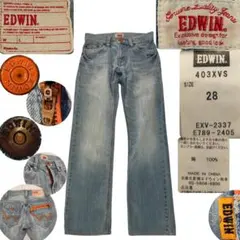 EDWIN 403XVS ウエスタン・ヴィンテージ ストレートデニム 28インチ